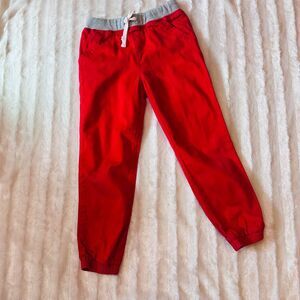 Boy’s Lightning Bug Red Joggers Size 8